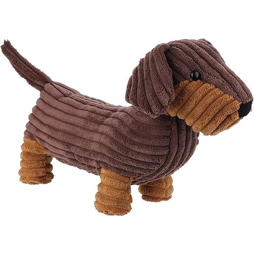 Apricot Lamb Toys Plush Henry Dachshund Dog Stuffed Animal Soft Cuddly Perfect for Child (Chocolate Dachshund, 14 Inches)
