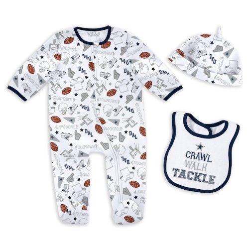Newborn & Infant WEAR by Erin Andrews Dallas Cowboys Sleep & Play Set