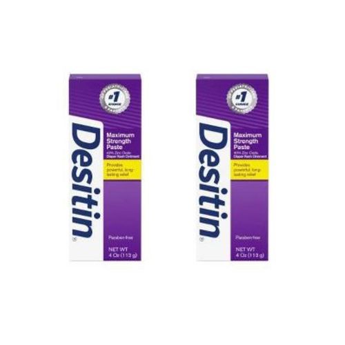 Desitin Maximum Strength Baby Diaper Rash Cream with Zinc Oxide - 4oz