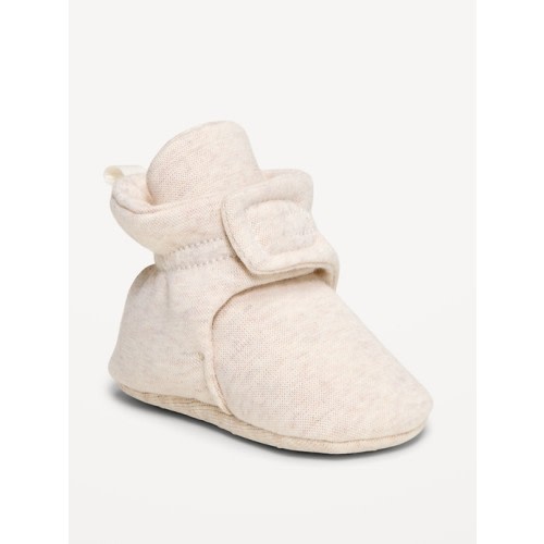 Jersey-Knit Booties for Baby