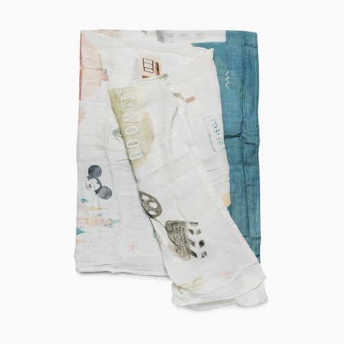 Loulou Lollipop City Muslin Swaddle Blanket - Los Angeles