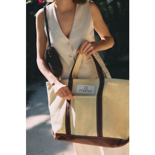 Maeve Canvas Carryall Tote Bag