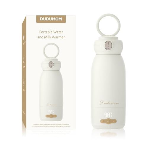 Portable Milk Warmer for Travel: 17 OZ 120W Fast Heating for Breast Milk Formula & Water - Portable Milk Warmer for Baby, Fast Charging & Long Battery Life for Outdoor Airplane Car Journey
