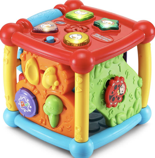 VTech Busy Learners Activity Cube (Frustration Free Packaging)