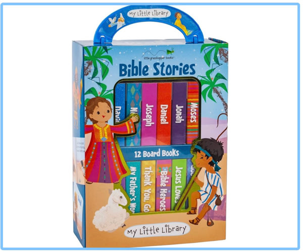 My Little Library: Bible Stories (12 Board Books)