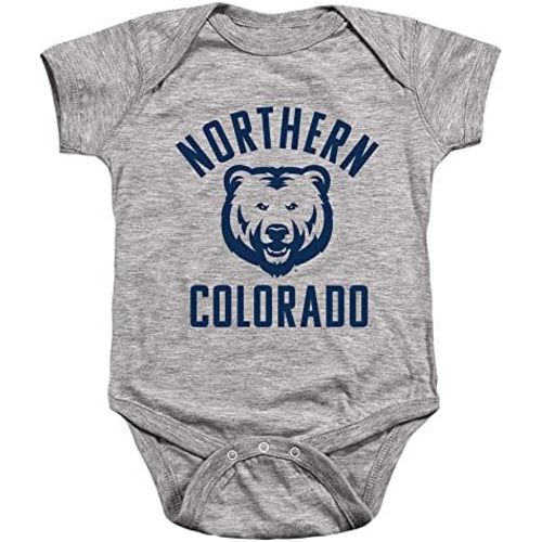 University of Northern Colorado Official One Color UNC Bears Logo Unisex Infant Snap Suit for Baby