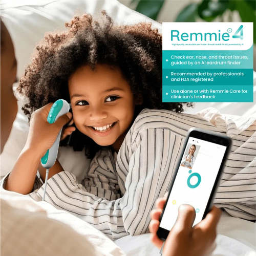 Remmie 4 Digital Otoscope | Discover Ear Infections via Telemedicine – Remmie Health