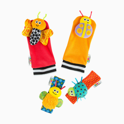 Lamaze Garden Bug Wrist Rattle & Foot Finder Set