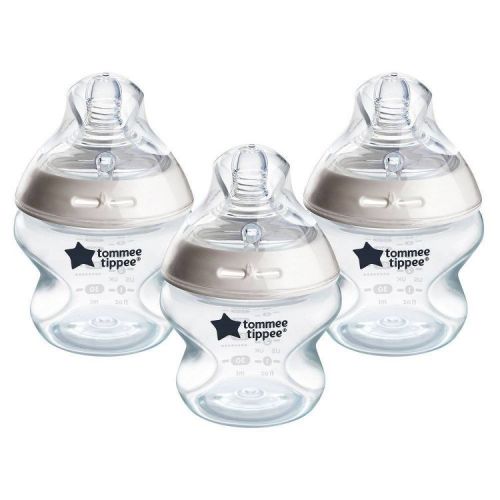 Tommee Tippee Natural Start Slow-Flow Breast-Like Nipple Anti-Colic Baby Bottle - 5oz/3pk
