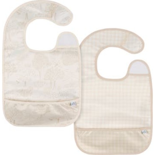 2-Pack Wipeable Bibs