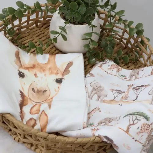 Bubba Blue 2 Pack Wrap Bamboo Adventure | Baby Bunting AU