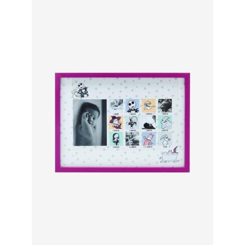 Disney The Nightmare Before Christmas Polka Dot Monthly Milestones Picture Frame