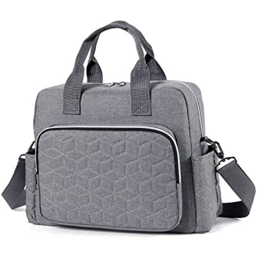 GOGOSO Crossbody Small Diaper Bag, Cute Mini Baby Diaper Tote Bags with Insulated Pockets for Traveling Outdoor Parent,l, Baby Necessities Bag