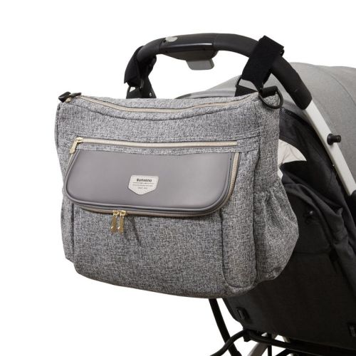 Tweed Luxe Stroller Organizer-gray