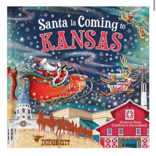Kansas Red Santa Is Coming to Children's Book - 88620131