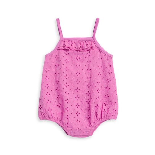 Shop Splendid Baby Girl's Eyelet Bubble Romper | Saks Fifth Avenue