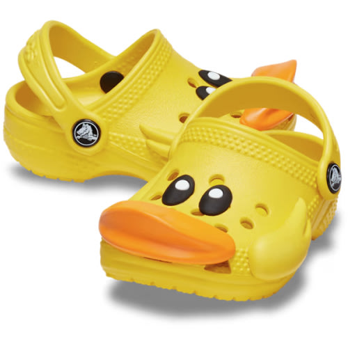 Infant Crocs Littles I AM Rubber Ducky - Crocs