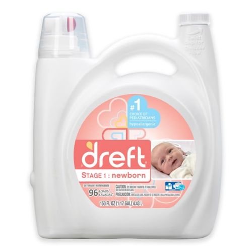 Dreft High Efficiency Liquid Detergent in 150-Ounces (96 Loads)