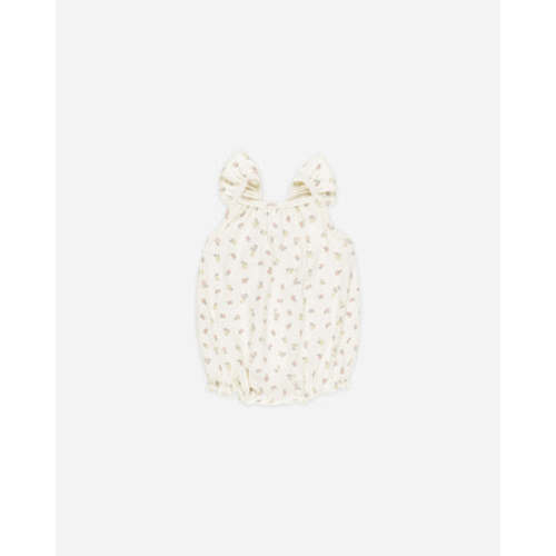 Ribbed Ruffle Romper || Fleur