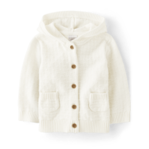 Unisex Baby Long Sleeve Textured Cardigan - Homegrown by Gymboree - BUNNYS TAIL | Gymboree CHILDRENS PLACE-27X27