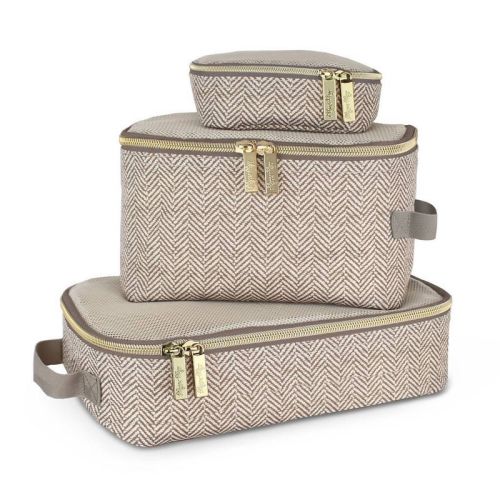 Itzy Ritzy Pack Like A Boss Packing Cubes - Black