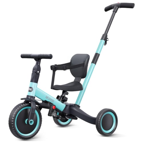 Amazon.com: newyoo Tricycle for Toddlers 1-3, Toddler Bike, 5 in 1 Trike with Push Handle, Christmas and Birthday Gift and Toy for Girls, Convert to Baby Balance Bike, Pink, TR008 : Toys & Games