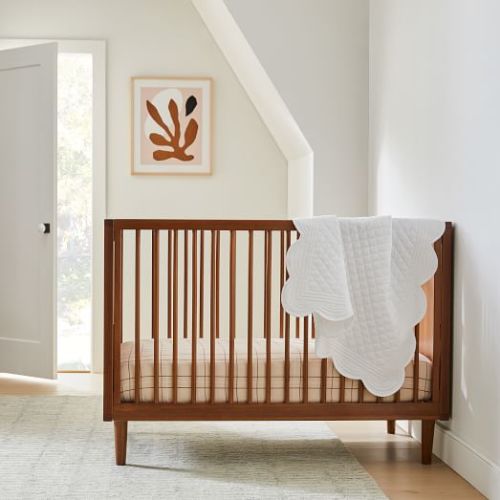 Dawson Straight Convertible Crib - Acorn