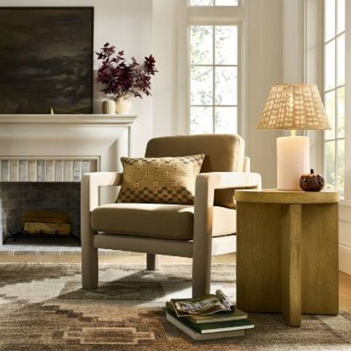 Wicker Lamp Shade Brown - Threshold™ Designed With Studio Mcgee