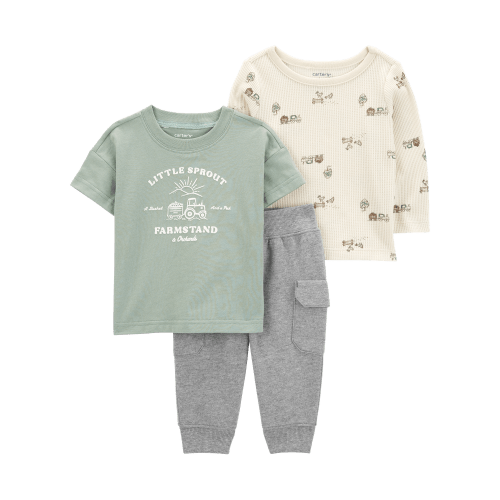 Baby 3-Piece Little Sprout Outfit Set - Carter's | Carter's