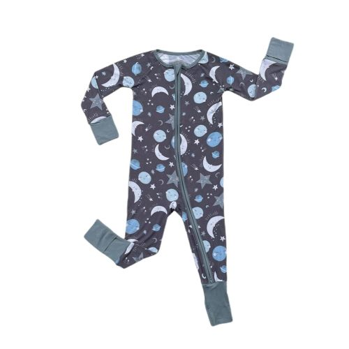 Little Sleepies Pajamas for Baby Boys & Girls, Viscose from Bamboo Baby Pajamas, Preemie & Newborn Sleepers, 2-Way Zipper PJs