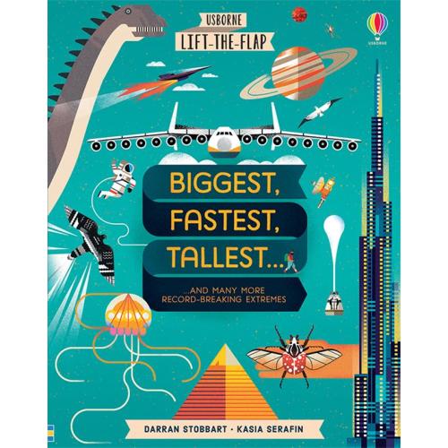 PaperPie - Lift-the-Flap Biggest, Fastest,Tallest... (IR)