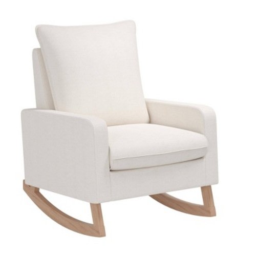 Novogratz Zayne Rocking Chair, Color: Ivory