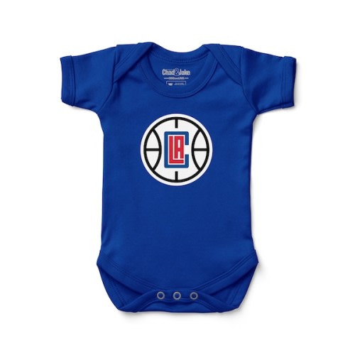 LA Clippers Chad & Jake Newborn & Infant Primary Logo Bodysuit - Royal