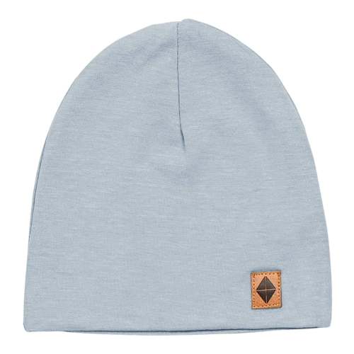 Bamboo Jersey Beanie in Fog (3-6 months)