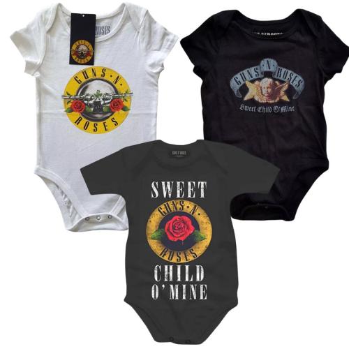 Guns N Roses Baby Vests - Kids Rock Band Clothing Tops T Shirts - Sweet Child O' Mine