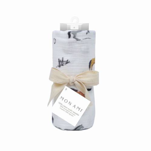 Chantilly Muslin Swaddle Blanket