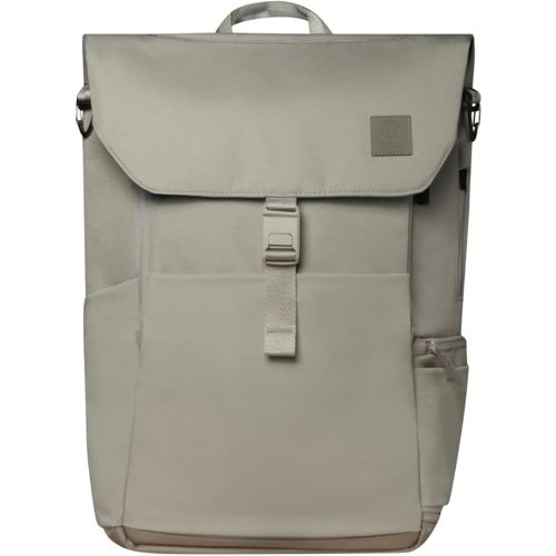 Huhu Diaper Bag Backpack – Baby Bag for Moms & Dads – Water-Resistant, Unisex Travel Kit for New Parents – Includes Changing Pad and 2 Organizer Pouches (Daybreak Taupe)