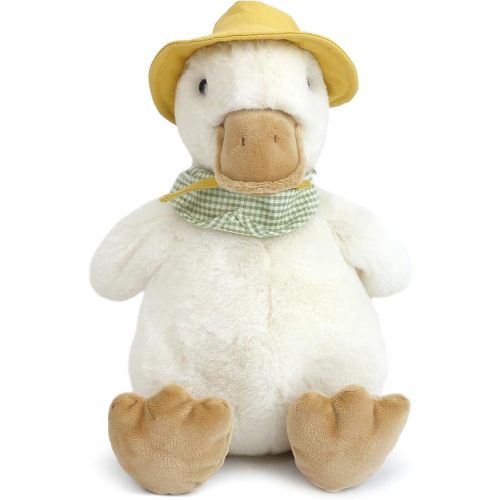 MON AMI Puddles The Duck Plush Toy | 13-Inch Soft Stuffed Animal for Snuggling & Play | Cute Duck Plush for Gifts, Easter & Home Décor