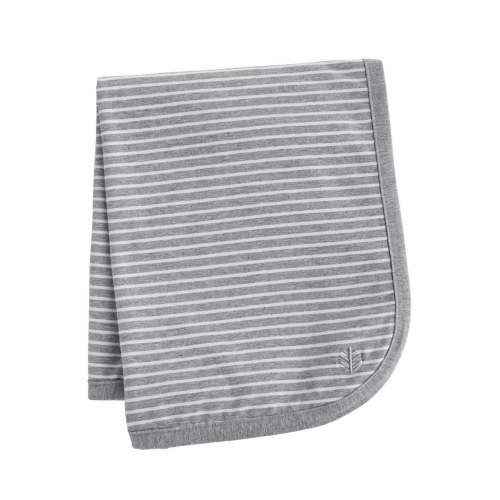 Baby Batibou Sun Blanket | Grey/White