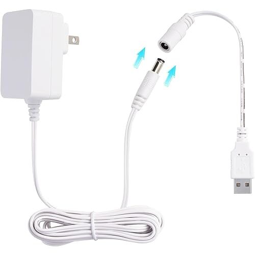 CSDWELL Baby Swing Power Cord USB,Baby Swing Charger USB,Compatible with Ingenuity Swing for InLighten,InLighten Soothing,Anyway Sway,ConvertMe,Swing n Go Deluxe,SimpleComfort,Cozy Spot,Every Season
