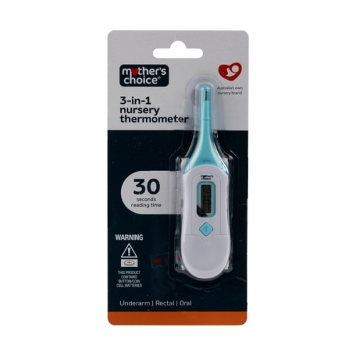 3-in-1 Nursery Thermometer - Mother's Choice