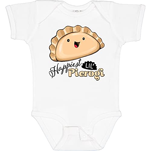 inktastic Happiest Lil' Pierogi Baby Bodysuit