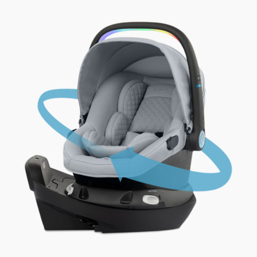 Evenflo Revolve180 LiteMax NXT Rotational Infant Car Seat with SensorySoothe - Quartz