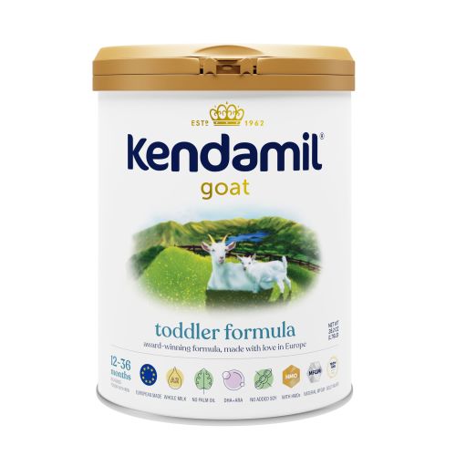 Kendamil Goat Toddler Drink, European Formula Powder with Whole A2 Milk, HMOs, & Dha, 28.2oz