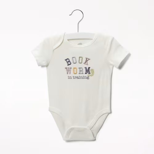 Bookworm In Training Onesie