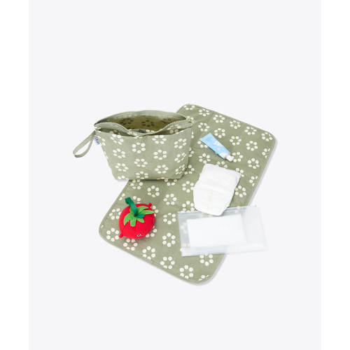 Quick Change Kit Bag - Sage Dots