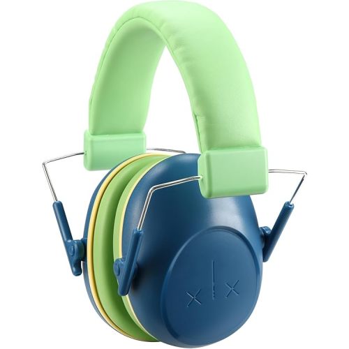 ProCase Kids Noise Cancelling Headphones, Kids Ear Protection Monster Jam Truck, Fireworks Hearing Protection Noise Reduction, Noise Canceling Earmuffs for Sensory Autism Toddler Children -Navy