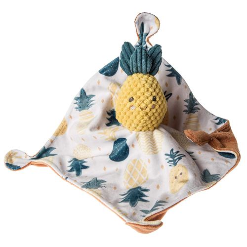 Mary Meyer Soothie Security Blanket, 10 x 10-inches, Sweet Pineapple