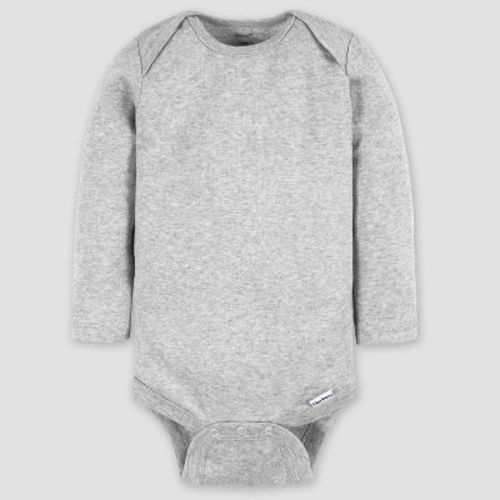 0-3 Mo. Gerber Baby 4pk Long Sleeve Onesies