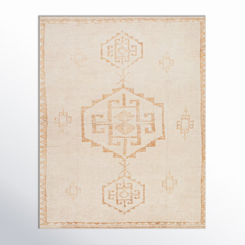 Becki Owens x Livabliss Modern Scandi Boho Apricot Beige Area Rug